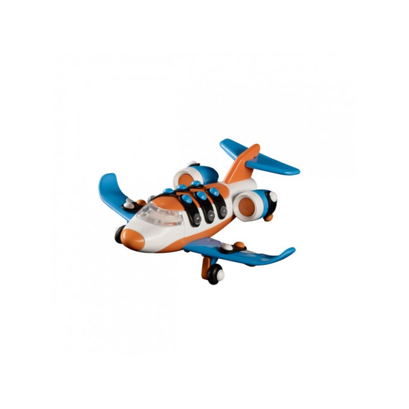 Mic o Mic - Set de constructie Business jet 3D, 14.6 cm