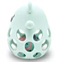 Jucarie de dentitie si zornaitoare, Bocioland, BPA Free, Teddy Bear Mint - 8
