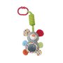 Lorelli Toys - Jucarie carucior Soricel 13 cm, Cu clopotel, Cu oglinda din Plus - 1
