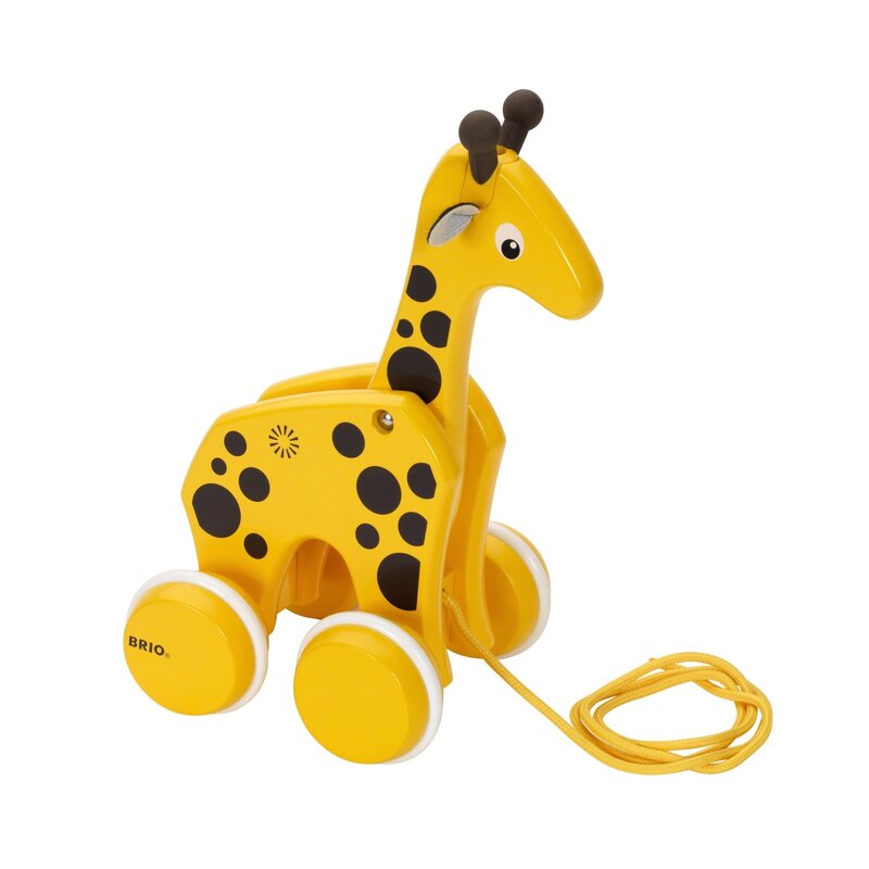 Brio - jucarie de tras girafa