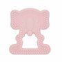 Jucarie dentitie BabyJem Elefant (Culoare: Roz) - 5