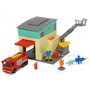Dickie Toys - Jucarie Statie de pompieri Fireman Sam cu 1 masinuta si 1 figurina - 1