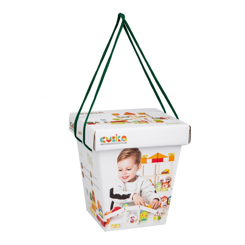 Cubika - set de constructie pentru baietei