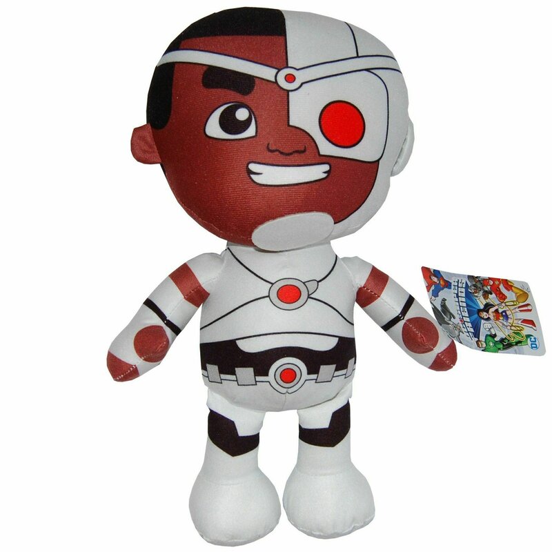 Play by play - Jucarie din plus Cyborg, DC Super Friends, 31 cm