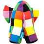 Rainbow Design - Jucarie din plus Elefantul Elmer 21 cm - 10