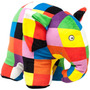Rainbow designs - Jucarie din plus Elefantul Elmer, 21 cm - 2