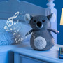 Jucarie din plus Koko Koala, lampa de veghe si proiector de stele cu muzica, senzor inteligent de plans, 0+ luni, Reer 52431 - 5