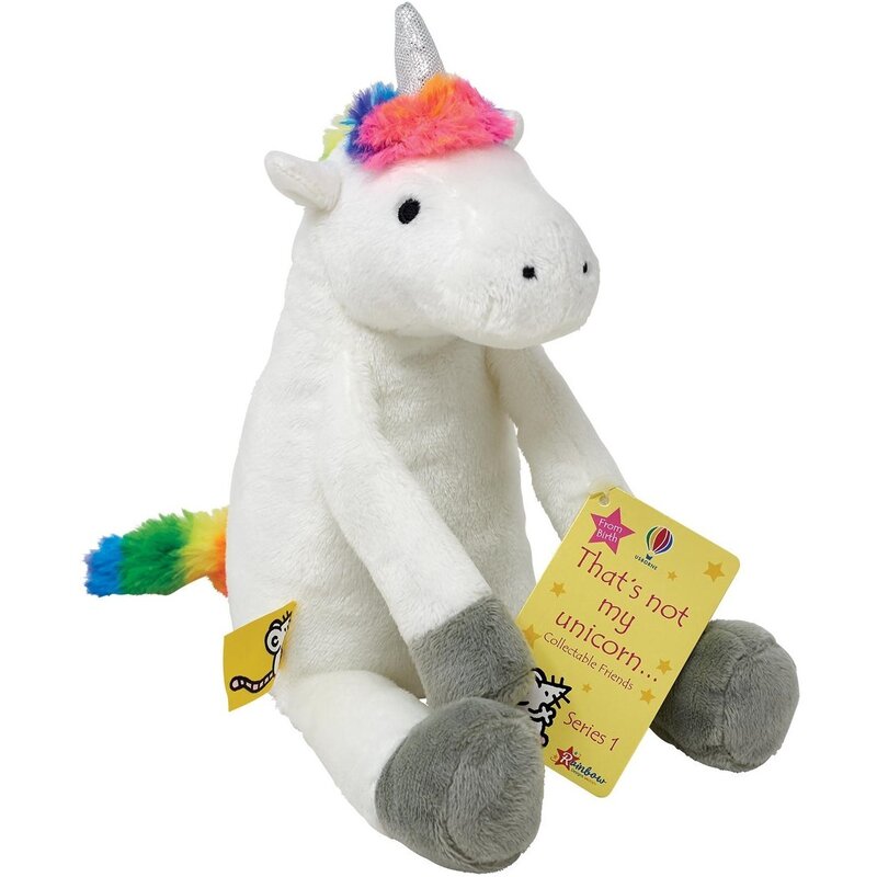 Rainbow designs - Jucarie din plus That\'s Not My... Unicorn, 18 cm