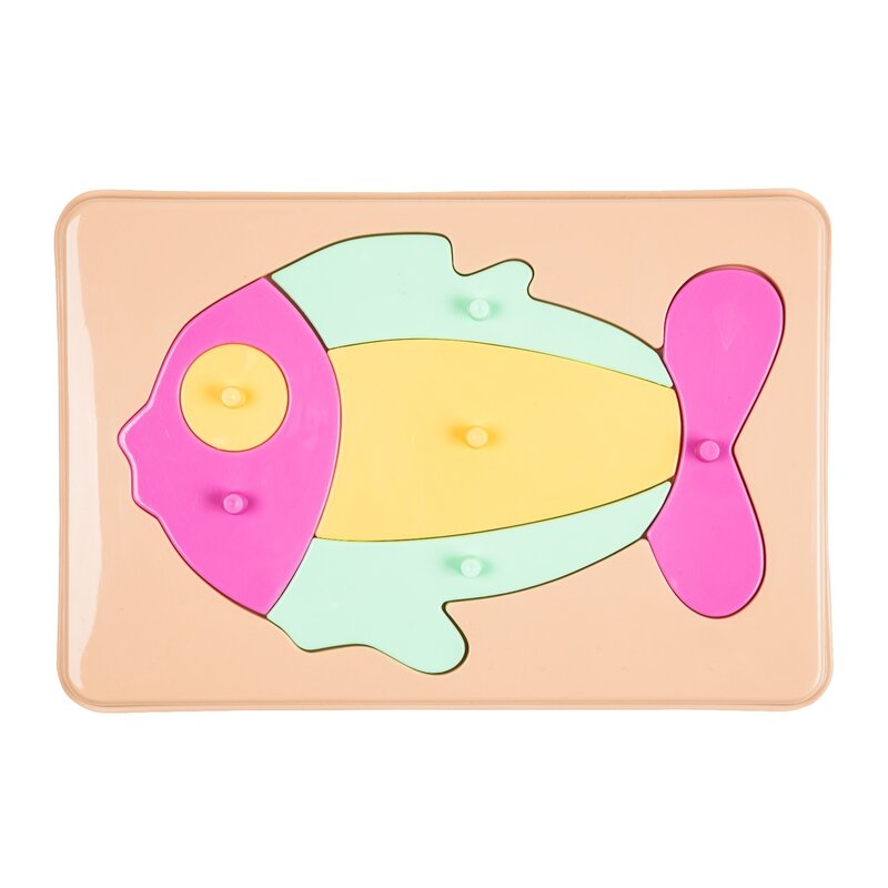 Elfiki - puzzle animale pestisor puzzle copii, piese 5
