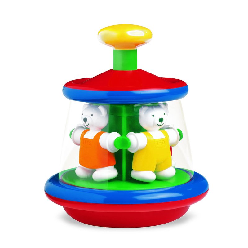 Ambi toys - jucarie interactiva carusel cu ursuleti