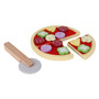 Jucarie interactiva de lemn sub forma de pizza Ecotoys 4221 - 1