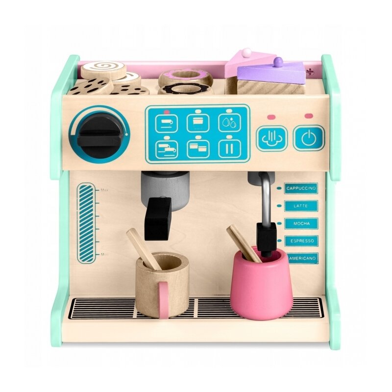 Jucarie interactiva din lemn, coffee shop, Ricokids 785100 - Mint