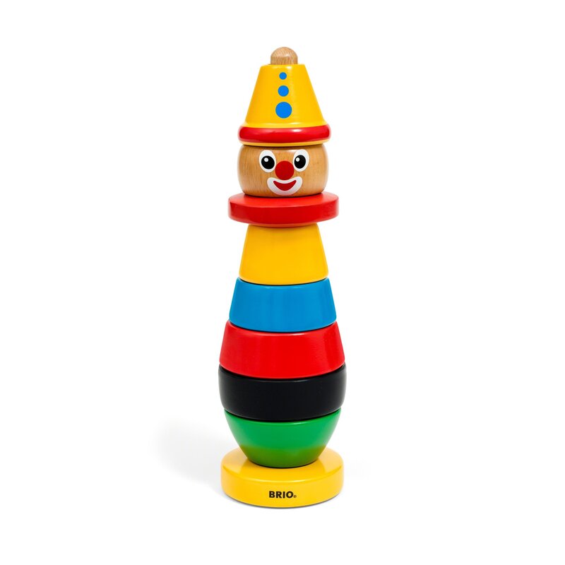 Brio - jucarie pentru sortat si stivuit clovn