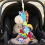 Jucarie, Playgro, Pentru carucior, scoica auto si patut, Cu jucarie de dentitie, Cu sunete, Activity Friend Clip Clop, 39 cm - 5