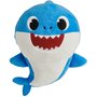Play by Play - Jucarie din plus interactiva Dady Shark 25 cm Baby Shark - 1