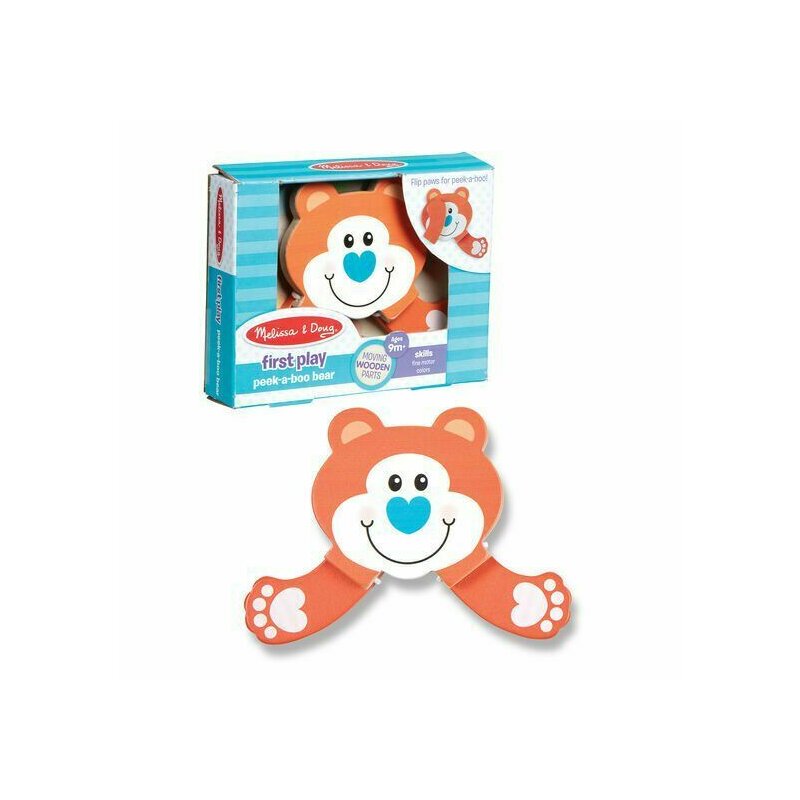 Melissa & doug - jucarie interactiva ursulet cucu-bau