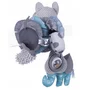 Jucarie pentru carucior, Balibazoo, Fox, Spirala, Multifunctionala, Cu 4 jucarii, 0 luni+, Gri - 3