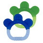 Jucarie pentru dentitie si periuta masaj gingii - Green Sprouts by iPlay - Blue&Green - 1