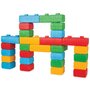 Jucarie Pilsan Cuburi de construit Brick Blocks and Car Set 43 piese - 1