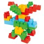 Jucarie Pilsan Cuburi de construit in cutie Jumbo Blocks 166 piese - 2