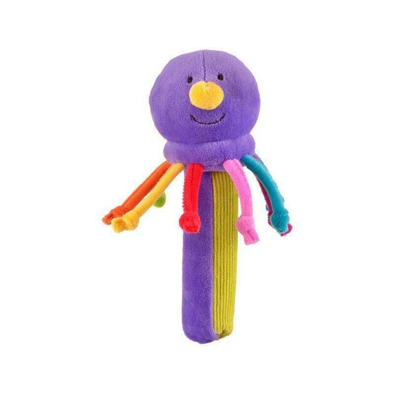 Fiesta - jucarie plus bebe zornaitoare squeakaboo caracatita 0 ani+