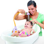 Jucarie portabila pentru dus - pentru bebelusi si copii, in forma de elefant- violet, 0-24 luni, Yookidoo - 2