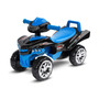 Vehicul de impins, Toyz, Mini Raptor, 2 in 1, Cu sunete si lumini, Cu spatiu pentru depozitare, 60 x 32 x 42 cm, Albastru - 2