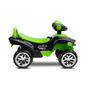Vehicul de impins, Toyz, Mini Raptor, 2 in 1,Cu sunete si lumini, Cu spatiu pentru depozitare, 60 x 32 x 42 cm, Verde - 4