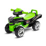 Vehicul de impins, Toyz, Mini Raptor, 2 in 1,Cu sunete si lumini, Cu spatiu pentru depozitare, 60 x 32 x 42 cm, Verde - 1