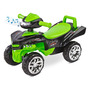 Vehicul de impins, Toyz, Mini Raptor, 2 in 1,Cu sunete si lumini, Cu spatiu pentru depozitare, 60 x 32 x 42 cm, Verde - 14