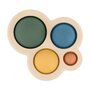 Jucarie senzoriala, Petite&Mars, Chill out, Din silicon, 11 cm, 6 luni+, Verde - 2
