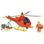 Simba - Elicopter Wallaby , Pompierul Sam,  Cu accesorii, Cu figurina - 1