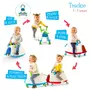 Balansoar si antepremergator, Chillafish, Trackie 3 in 1, De calarit, 2.4 Kg, De la 1 la 5 ani, Blue - 12