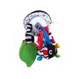 Jucarie zornaitoare, Balibazoo, Twister Toy, Cu jucarii de dentitie, Cu materiale si texturi diferite, 0 luni+, Multicolor - 4