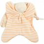 Jucarie zornaitoare textila din bumbac organic - Keptin Jr - Little Toddler Peach - 2