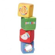 Brevi Soft Toys - Jucarii set de cuburi, Multicolor