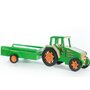Marc toys - Jucarii Montessori Tractor cu remorca. - 1