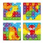 Quercetti - Set creativ Primul Mozaic Dinozaur , Jumbo Peggy , Jumbo Peggy - 3