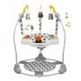 Jumper interactiv, Bebe Stars, Pliabil, Cu scaun rotativ 360 grade, Reglabil pe inaltime in 3 pozitii, Cu jucarii, Cu sunete, Include trambulina, Conform cu EN14036, EN71-1,2,3, EN IEC62115, Pana la 12 kg, 6 luni+, Panda - 1