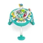 Jumper interactiv, Bright Starts, Playful Pond 2 in 1, Scaun rotativ 360, Inaltime reglabila in 3 pozitii, Cu sunete si lumini, Cu 7 jucarii, Cu trambulina detasabila, 88x88 cm, 12 luni+, Multicolor - 3