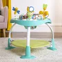 Jumper interactiv, Bright Starts, Playful Pond 2 in 1, Scaun rotativ 360, Inaltime reglabila in 3 pozitii, Cu sunete si lumini, Cu 7 jucarii, Cu trambulina detasabila, 88x88 cm, 12 luni+, Multicolor - 6