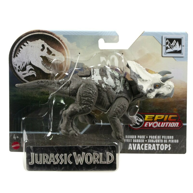 JURASSIC WORLD DINO TRACKERS DANGER PACK DINOZAUR AVACERATOPS