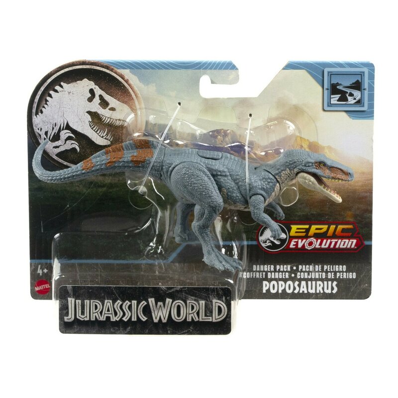 JURASSIC WORLD DINO TRACKERS DANGER PACK DINOZAUR POPOSAURUS