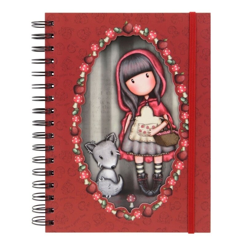 Jurnal cu spira gorjuss little red riding hood