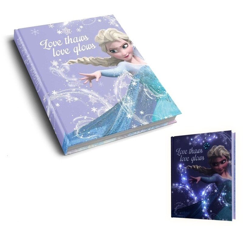 Jurnal special cu lumini Frozen