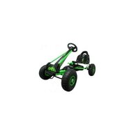 R-Sport - Kart cu pedale Gokart, 3-6 Ani, roti pneumatice din cauciuc, frana de mana, G3  - Verde
