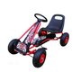 Kart cu pedale Gokart, 3-7 ani, roti gonflabile, G1 R-Sport - Rosu - 1