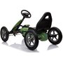 Kidscare - Kart cu pedale si roti gonflabile Karera Verde - 5