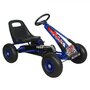 Kidscare - Kart cu pedale, volan si roti gonflabile Racer Air , Albastru - 1