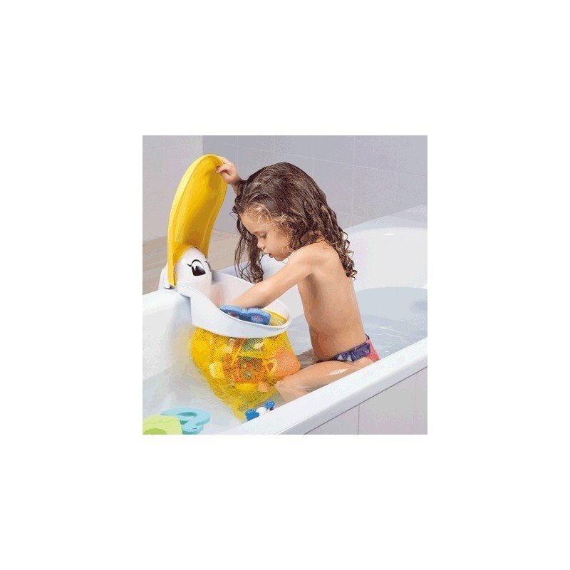 Kids kit by rotho babydesign - sac depozitare jucarii de baie pelican